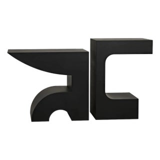 NOIR Shiba Console, Black Iron For Sale