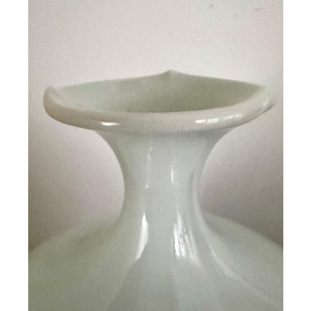 Tall Japanese Arita Porcelain Vase by Fujii Shumei For Sale - Image 15 of 16