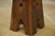 Early 20th Century Brutalist Oak Stool, 1950s For Sale - Image 4 of 9