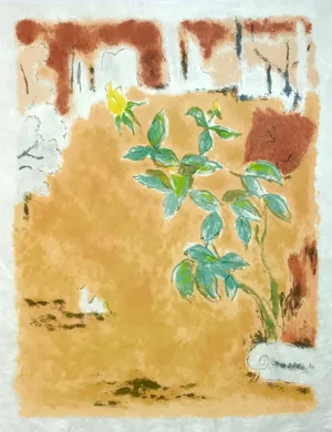 1962 Jules Cavailles Original Lithograph, Untitled 6