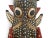 Black Antique African Fire Spitter Helmet Mask For Sale - Image 8 of 9