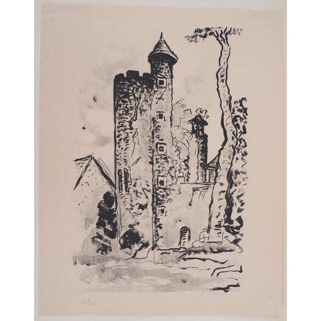 Lucien MAINSSIEUX (after) Rome, Arch of Constantine, 1949 Etching in colors Numbered out of 37/100 Dry stamp of the...