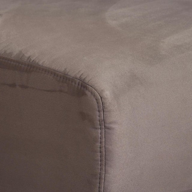 Modern Velvet Fabric Corner Sofa from Ewald Schillig For Sale - Image 3 of 11