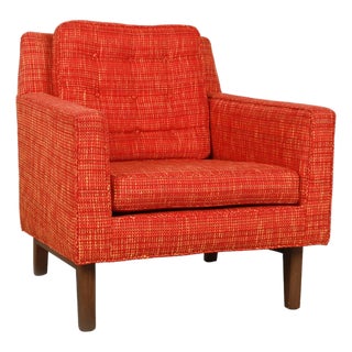 Mid 20th Century Edward Wormley Dunbar Lounge Chair For Sale