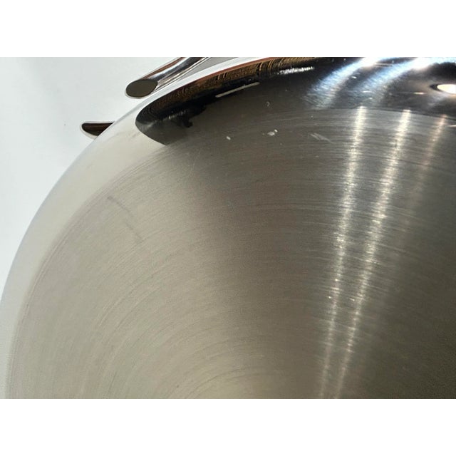 2020s Nambe 5-Ply Stainless Steel Saute Pan 12 Inch/5 Quart - 1 Piece For Sale In San Francisco - Image 6 of 7