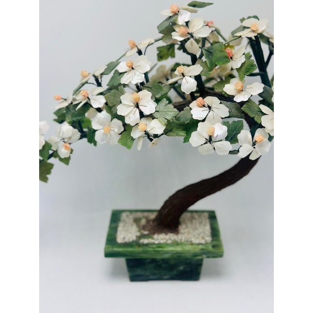 Vintage Hardstone Bonsai Sculpture For Sale - Image 9 of 9