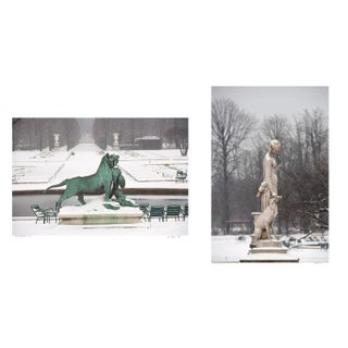 Sam Thomas, Paris in the Snow, 2011, Pigment Prints, Set of 2 For Sale