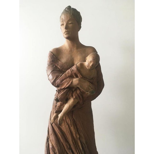 Vintage Italian Bronze Sculpture by Ugo Riva Dove Vai, 2006 For Sale - Image 4 of 18