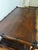 Vintage Mid-Century Faux Bamboo Walnut Coffee Table With Cane Shelf & Casters For Sale - Image 14 of 16
