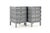 Modern Stacked End Tables in Grey Ceruse For Sale - Image 3 of 13
