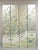 Vintage Chinoiserie Silver Leaf Birds Butterflies 4 Panel Screen Room Divider A For Sale - Image 15 of 15