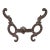 Neoclassical Cast Iron Antique Hall Tree Hook For Sale