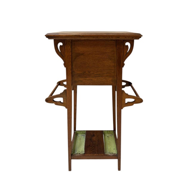 Large Art Nouveau Plant Stand, 1900s For Sale - Image 4 of 11