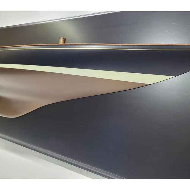 Traditional Half Model of the King’s Yacht Britannia For Sale - Image 3 of 12