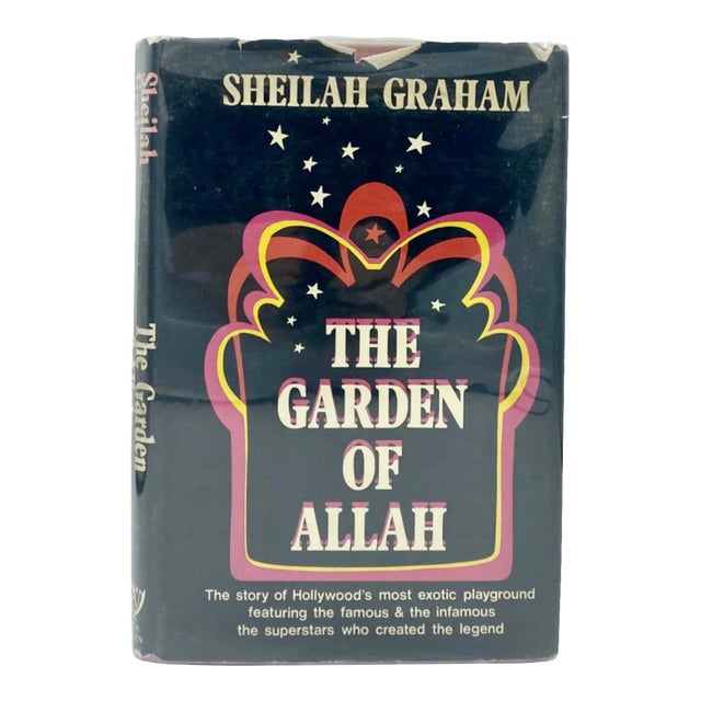 The Garden of Allah by Sheilah Graham 1971 Hardcover Book Hollywood Hotel Uk Ed. For Sale