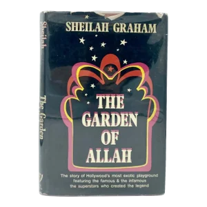 The Garden of Allah by Sheilah Graham 1971 Hardcover Book Hollywood Hotel Uk Ed.