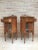 Brown Vintage Louis XVI Style Metal and Mirror Marquetry Nightstands, 1920s, Set of 2 For Sale - Image 8 of 18