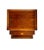 Late 20th Century Late 20th Century Vintage Inlaid Burr Yew and Mahogany Faux Bamboo Nesting Tables - Set of Three For Sale - Image 5 of 10