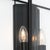 Glimminge Wall Lamp in Black Brass & Glass from Konsthantverk, Tyringe For Sale - Image 3 of 6