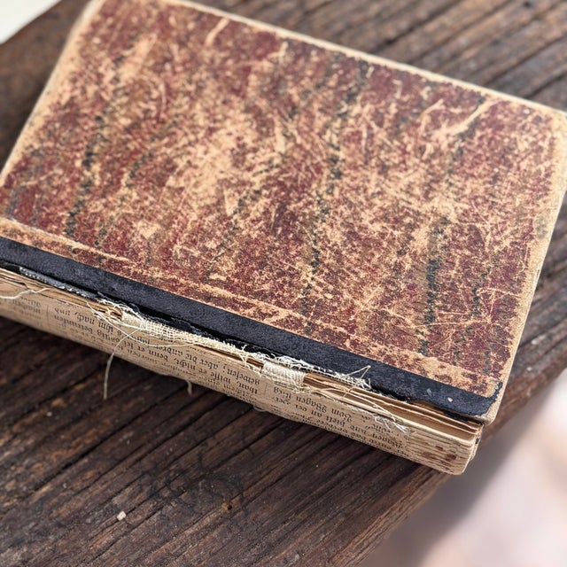 Antique 1892 German Marbled Book -Martin Luthers For Sale - Image 9 of 12