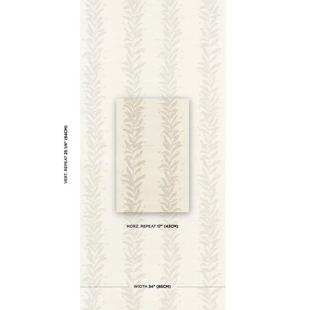 Based on original artwork by Marian McEvoy, Tendril Stripe is a graceful vine pattern that is surface printed on our...