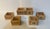 Japanese 1983 Tokyo Japan XII World Congress of Pathology Wooden Masu Cups — Set of 6 For Sale - Image 3 of 8
