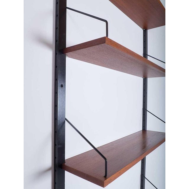 Cado Modular Danish Wall Unit Royal System attributed to Poul Cadovius for Cado, 1950s For Sale - Image 4 of 9