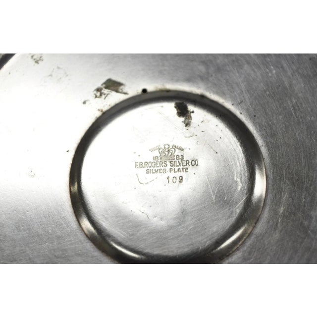 Vintage Fb Rogers English Regency Silver Plated Coat of Arms Covered Ice Bucket For Sale - Image 16 of 17