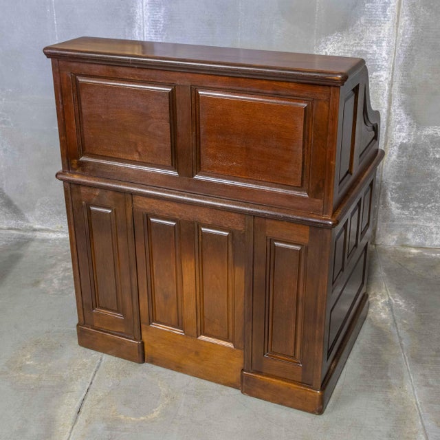 Antique Roll Top Desk, 1890s For Sale - Image 15 of 15