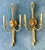 French Provincial Vintage Regency Swag Light Sconce - A Pair For Sale - Image 3 of 9