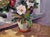 Textile Оil Painting Gloxinia in a Vase Boris Serdyuk For Sale - Image 7 of 7