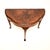 Wood Vintage Queen Anne Style Burr Walnut Console Table, 1920 For Sale - Image 7 of 11