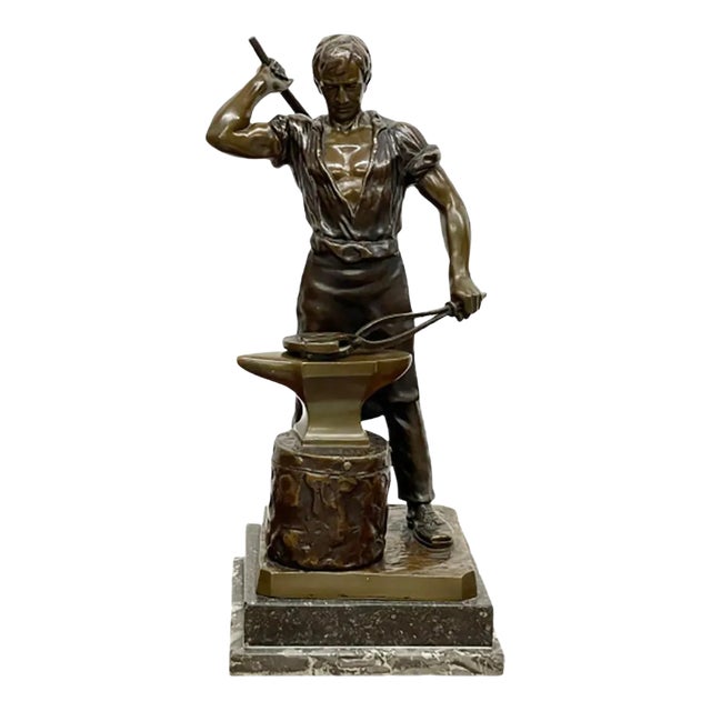 Bronze Statue of a Farrier For Sale