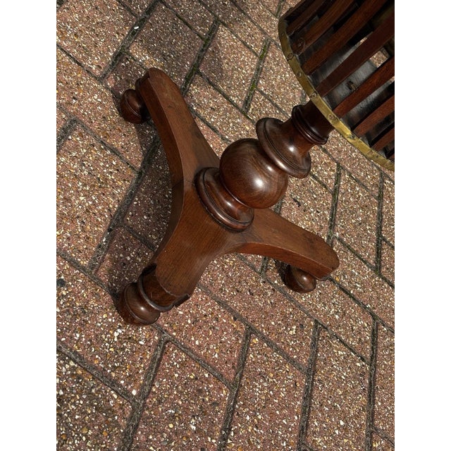 Victorian Wood Peat Bucket For Sale - Image 3 of 9