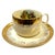 Mid 20th Century 22 Carat Crest-O-Gold Cup Sand Saucers by Sabin - 6 Sets - 12 Pieces For Sale - Image 12 of 13