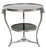 Louis XV Style Silvered Bronze & Black Marble Gueridon Side Table For Sale - Image 4 of 4
