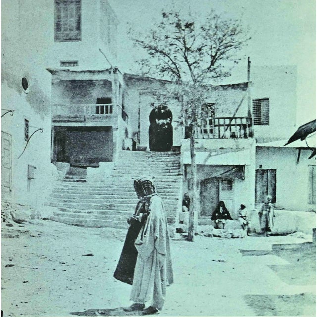 Bettino Craxi, Tunisian View, Original Photolithograph, 1990s For Sale