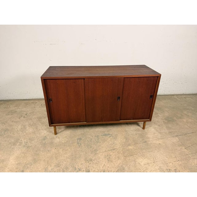 Chest of Drawers in Teak by Kajsa & Nils Nisse Strinning for String, 1960s For Sale - Image 6 of 18