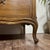 Brown French Provincial Vintage Drexel Bordeaux 9-Drawer Serpentine Lowboy Dresser For Sale - Image 8 of 14