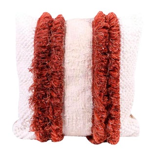 Fringe Furry Mushroom Pillow Cover by R & U Atelier For Sale