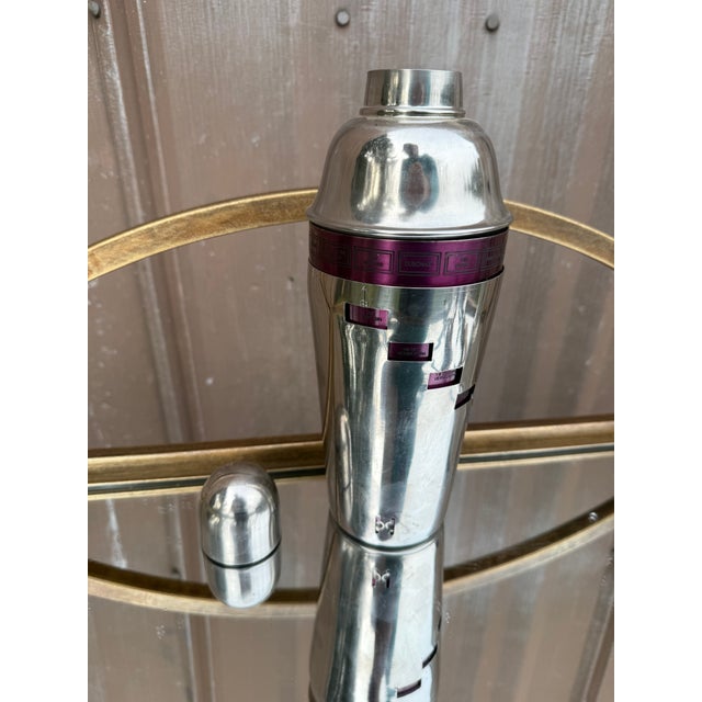 Dial a Drink Menu Cocktail Shaker For Sale - Image 11 of 16