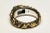 18k Gold and Sterling Aquamarine and Diamond Ring, Size 7.5 For Sale - Image 4 of 5