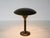 Art Deco Patinated Brass Mushroom Table Lamp, Italy, 1940s For Sale - Image 4 of 15