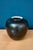 Black Glazed Ceramic Vase from Elchinger, Soufflenheim, Alsace, 1950s For Sale - Image 3 of 8