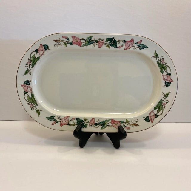 1980s Vintage Villeroy & Boch “Palermo” Porcelain Serving Platter, Luxembourg For Sale - Image 5 of 5