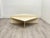 Beige Vintage Travertine Coffee Table For Sale - Image 8 of 11