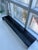 Custom Commissioned Distressed Steel Waterfall Low Table / Bench — Germany — 70" L X 15.5" D X 8" H For Sale - Image 10 of 11