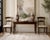 A fine pair of Regency rosewood side chairs dating to circa 1825. These elegant English chairs are well proportioned and...