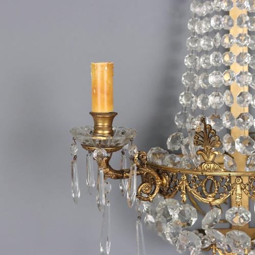 Wall Lamps in Gilded Bronze, Set of 2 For Sale - Image 6 of 9