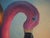 Contemporary Expect Darkness to Surround You One Day by Andreas Claussen | Oil on canvas Astronaut in a flamingo float holding a candle For Sale - Image 3 of 5